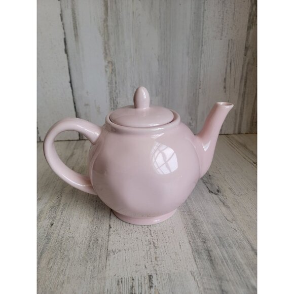 Rae dunn light pink Hello spring teapot home‎ decor - Picture 6 of 7